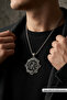 Dragon Handcrafted Stainless Steel Chain Men's Necklace - 2