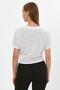 Printed Lace-Up T-Shirt (B22-24300) - 4