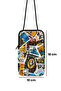 Patterned Strap Phone Bag – Wallet & Neck Bag - 3