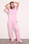 Lace Detailed Pajama Set - 4