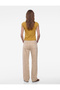Cotton Regular Fit Cap Sleeve Crew Neck Basic T-Shirt - 3