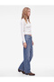 Cotton Slim Fit Zippered Long Sleeve Camisole Polo Neck T-Shirt - 5