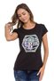 Wt342 stoned silver printed t-shirt - 2