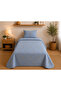 Didim Floral Embroidered Single Bedspread 165X225 cm