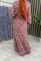 Çi̇ğdem Dress Lila Viscose Fabric Seasonal Dress - 3