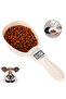 WHITE Pet Food Measuring Scoop Electronic Dog Cat Food Measuring Cup Digital Spoon Scale Kitchen Foo - 5