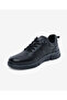 Men's Black Genuine Leather Casual Shoes 6Y1Fa64545 - 3