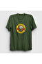 Unisex Khaki Logo Guns N' Roses T-shirt 58218tt