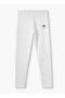 Pack of 3 Elasticated Full Length Leggings with Logo Print - 6