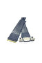 25cm PCI-e M.2 to Oculink 4i Extension Cable for M.2 M Key NVME to SFF8611 Adapter Cord PCIe 4.0 X4 - 3