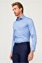 Long Sleeve Slim Fit Non-Iron Satin Classic Cotton Shirt - 3