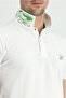 Polo Neck Slim Fit Slim Fit Printed Cotton T-Shirt - 4