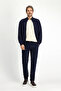 Regular Fit Standard Cut Lycra Canvas / Chino Trousers