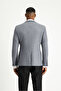 7 Drop Super Slim Fit Extra Slim Fit Wool Striped Sports Knitted Jacket - 5