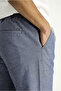 Slim Fit Slim Fit Elastic Waist Drawstring Patterned L Stretch Fabric Jogger Pants - 6