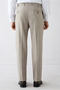 7 Drop Slim Fit Pointed Collar Wool Double Breasted Suit - 6