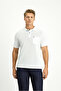 Polo Neck Regular Fit Pocketed Embroidered 100% Cotton T-Shirt - 4