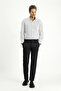Long Sleeve Slim Fit Slim Fit Classic Striped Cotton Shirt - 3