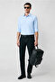 Long Sleeve Regular Fit Classic Collar Cotton Easy Iron Pocketed Oxford 4 Season Shirt - 6