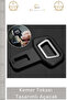 # Otoaksesuar Vehicle Accessory Metal 2-Piece Formed Sturdy Belt Buckle Designed Opener - 3