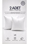 2 Pieces Premium Ultra Plump Square Throw Pillow Inner Cushion |   Original Silicone Filler |   Sofa Corner Cushion |   Vacuum Packed |   Washable
