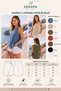 100% Cotton Muslin Sleeveless Blouse Button Detailed Cross Cut Loose Summer Women's Blouse - 3
