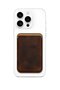 iPhone 15 Pro Max Heritage Genuine Leather Wallet Magsafe Vintage Brown