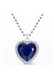 Blue Europe and The United States Fashion Trend of The Heart of The Ocean Blue Love Eternal Pendant - 3