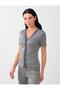 Khaki Slim Fit V-Neck Knitted Cardigan