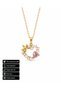 Star Heart Pearl Detailed 316L Stainless Steel Necklace Gift