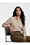 Lcw Everydaybeige Textured Women's Shirt