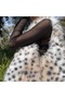 Leopard Patterned Plush Shoulder Bag, Soft Textured Large Volume Fur Bag - 2