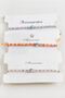 Nazar Crystal Macrame Rope Bracelet 6 mm - Pink