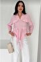 Women's Zippered Belted Shirt - 8