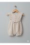 Baby Girl Muslin Fabric Ruffle Romper Jumpsuit