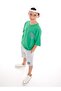 Boys Oversized T-shirt Short sleeve - Green - 5