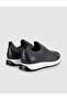 Leather Detailed Gray Summer Men's Knitwear Shoes - 4