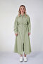 5827 - Stylish and Comfortable Poplin Full-Zip Summer Women's Dress
