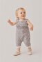Isyis Floral Ruffle Baby Girl Romper