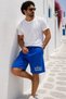 Men's Cotton Sport Lace-Up Capri - Double Pocket Casual Basic Shorts - 4