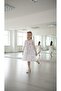 02-06 Years Old Tulle Flower Patterned Baby Dress - Powder - 2