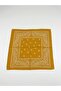 Unisex 100% Cotton Bandana Mustard - 4