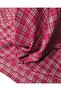Red Brown Plaid Jacquard Knitted Fabric with a Full and Firm Shape, Flexible Width: 150cm - 3