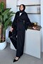 Cleopatra Satin Suit Black