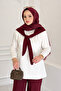 Women's Modal Fabric Hijab and Scarf Set 1212 - 2