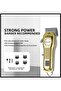 Rechargeable Hair Clipper, Sharp & Carbon Steel blade, 8 Comb Attachment, - 6