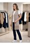 Women's Long Openwork Sports Vest - 2