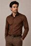 Men's Slim Fit Shirt Long Sleeve Classic Stylish Office Casual Cotton Satin Blend