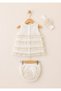 Baby Girl Lace Detail Summer 3-Piece Set - 2