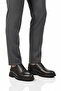 Black Genuine Leather Men's Casual Shoes